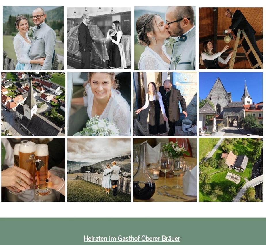 Gasthof Oberer Braeuer Oberwoelz Stadt Eksteriør bilde